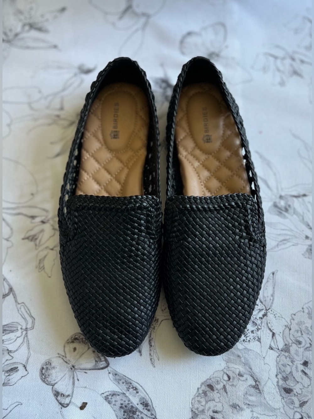 Birdies The Starling Woven Loafer In Black Women’s Size 7‎
